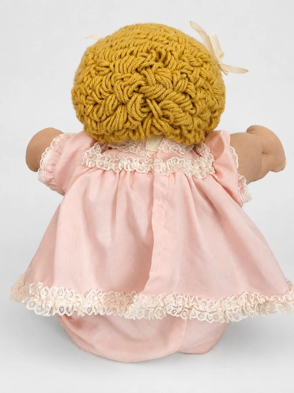 1985 Cabbage Patch Kids Doll Xavier Roberts Blonde Green Eyes Vintage